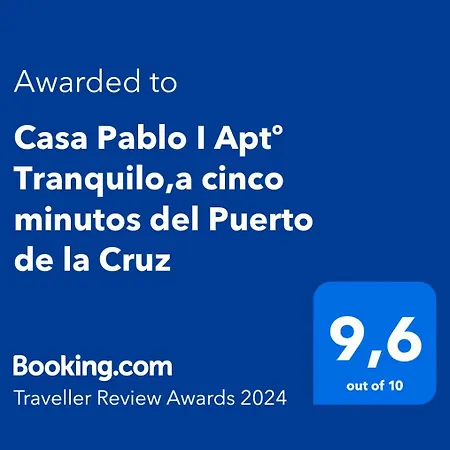Casa Pablo I Aptº Tranquilo,a Cinco Minutos Del Puerto De La Cruz * 로스 레알레호스
